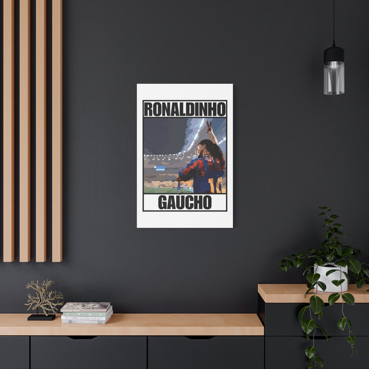 Ronaldinho Gaucho Canvas
