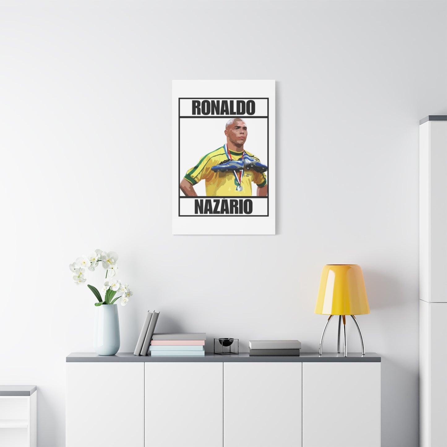 Ronaldo Nazario Canvas
