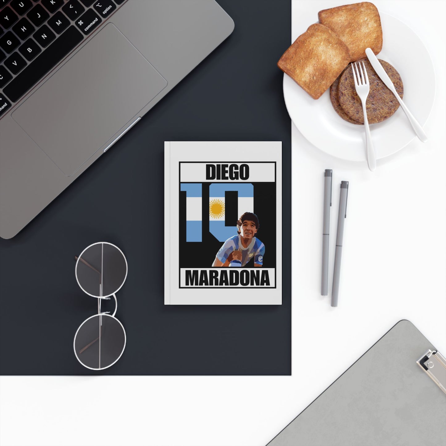 Diego Maradona Hardback Notepad