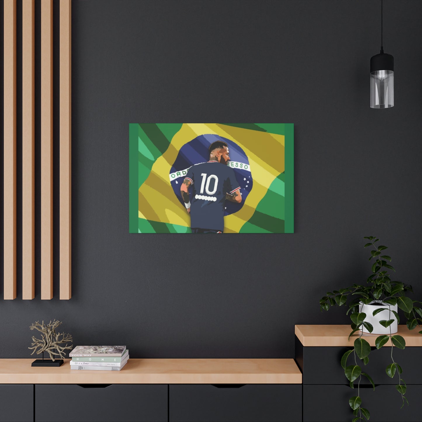 Neymar Canvas