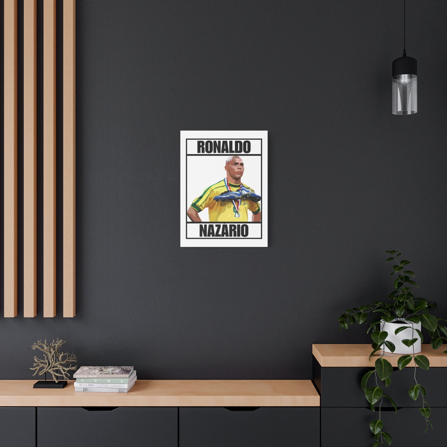 Ronaldo Nazario Canvas