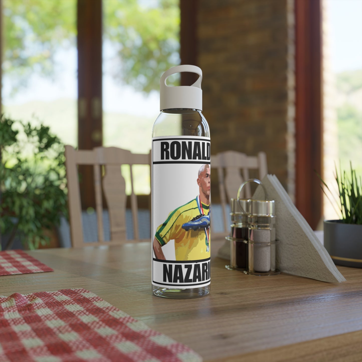 Ronaldo Nazario Water Bottle