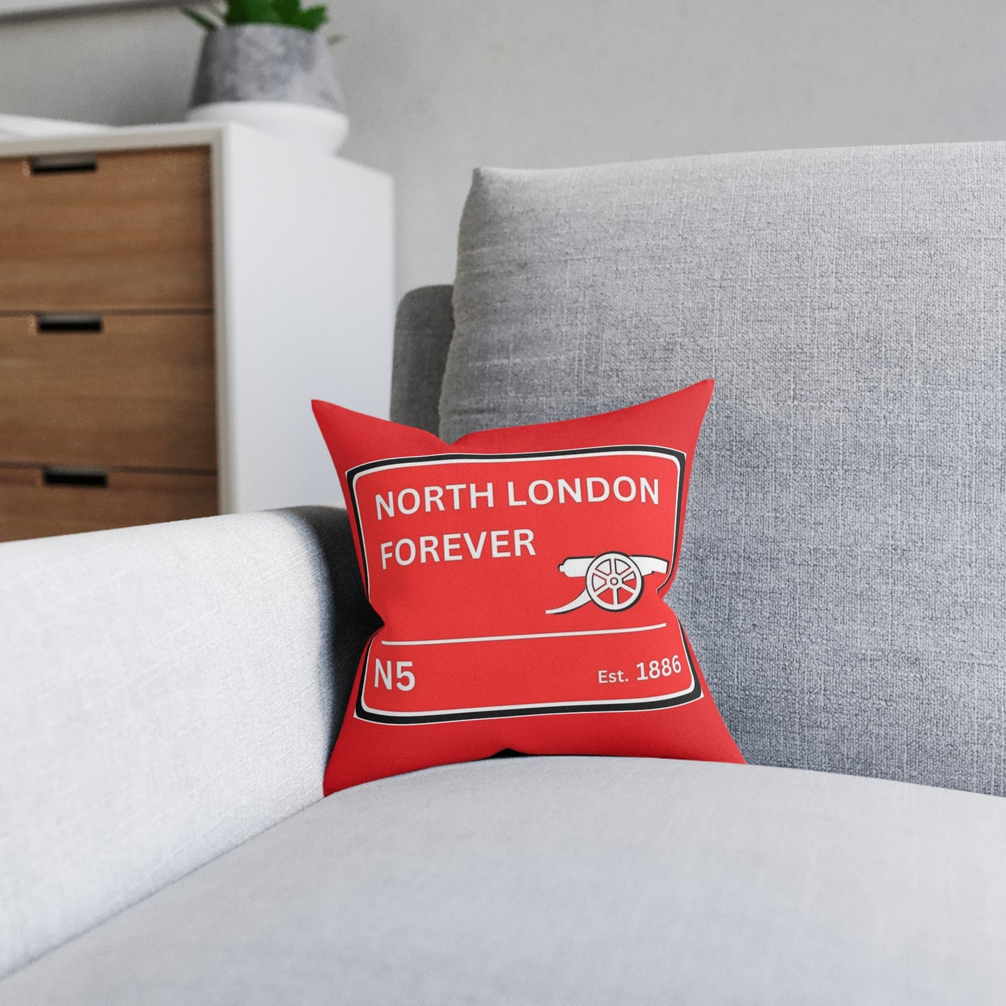 North London Forever Square Pillow