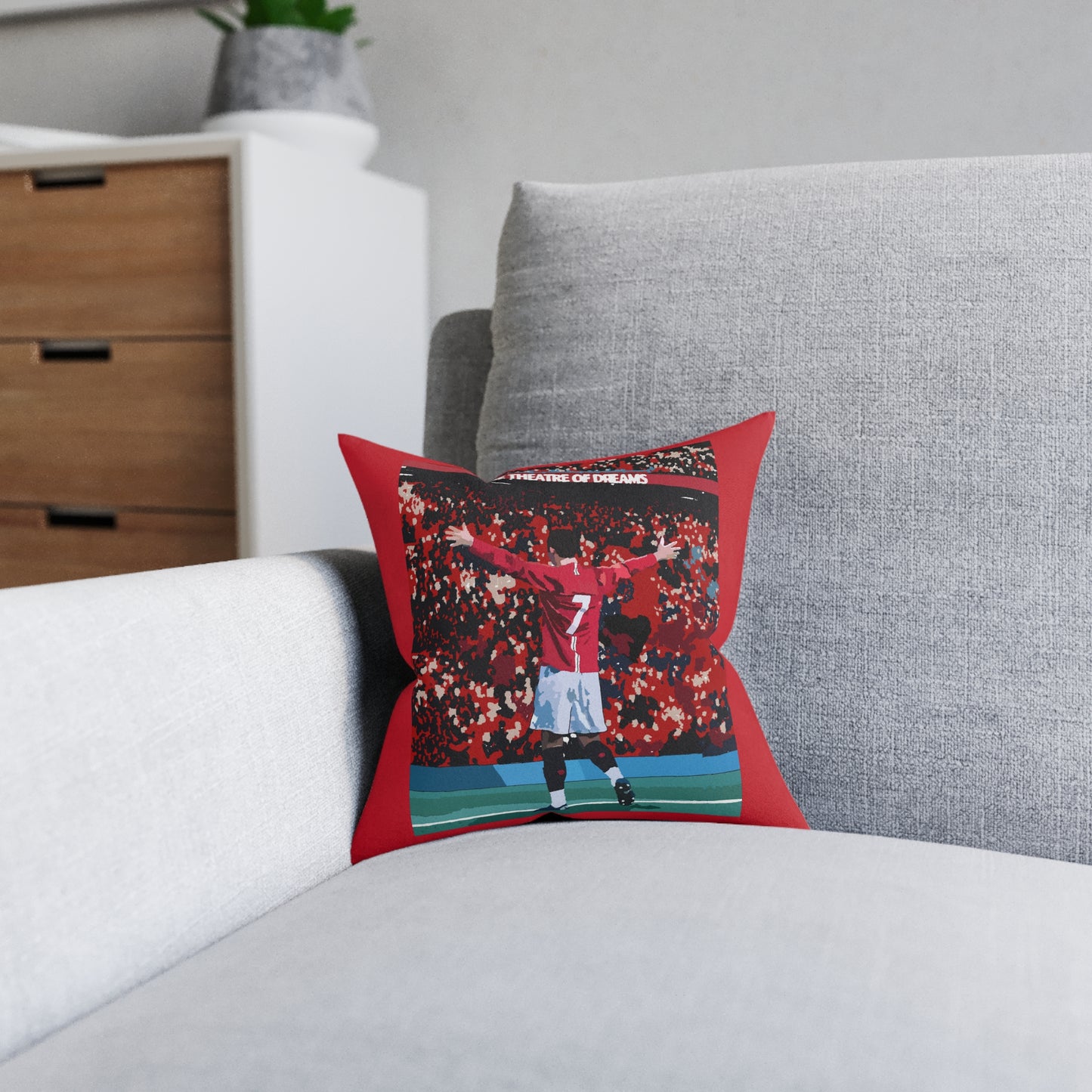 Ronaldo Square Pillow
