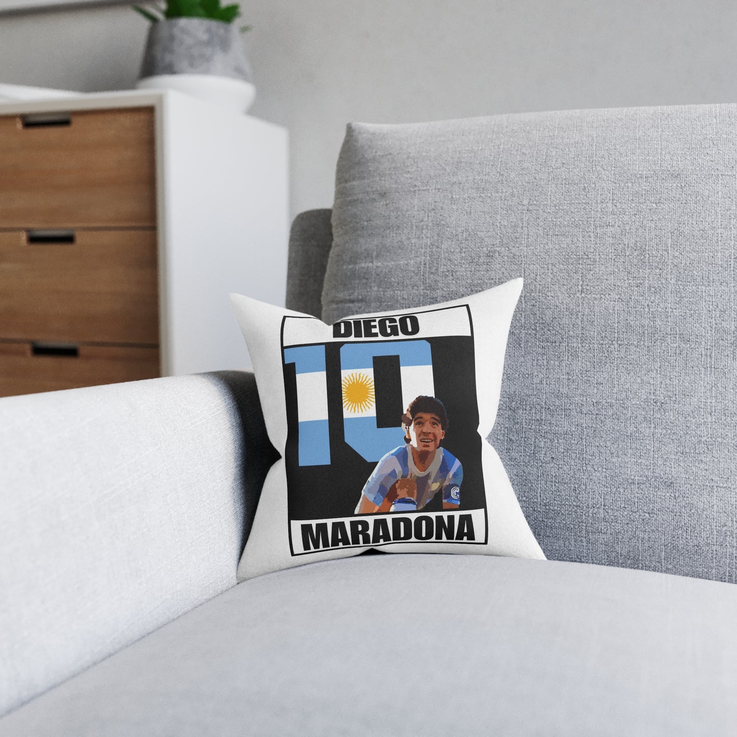 Diego Maradona Cushion