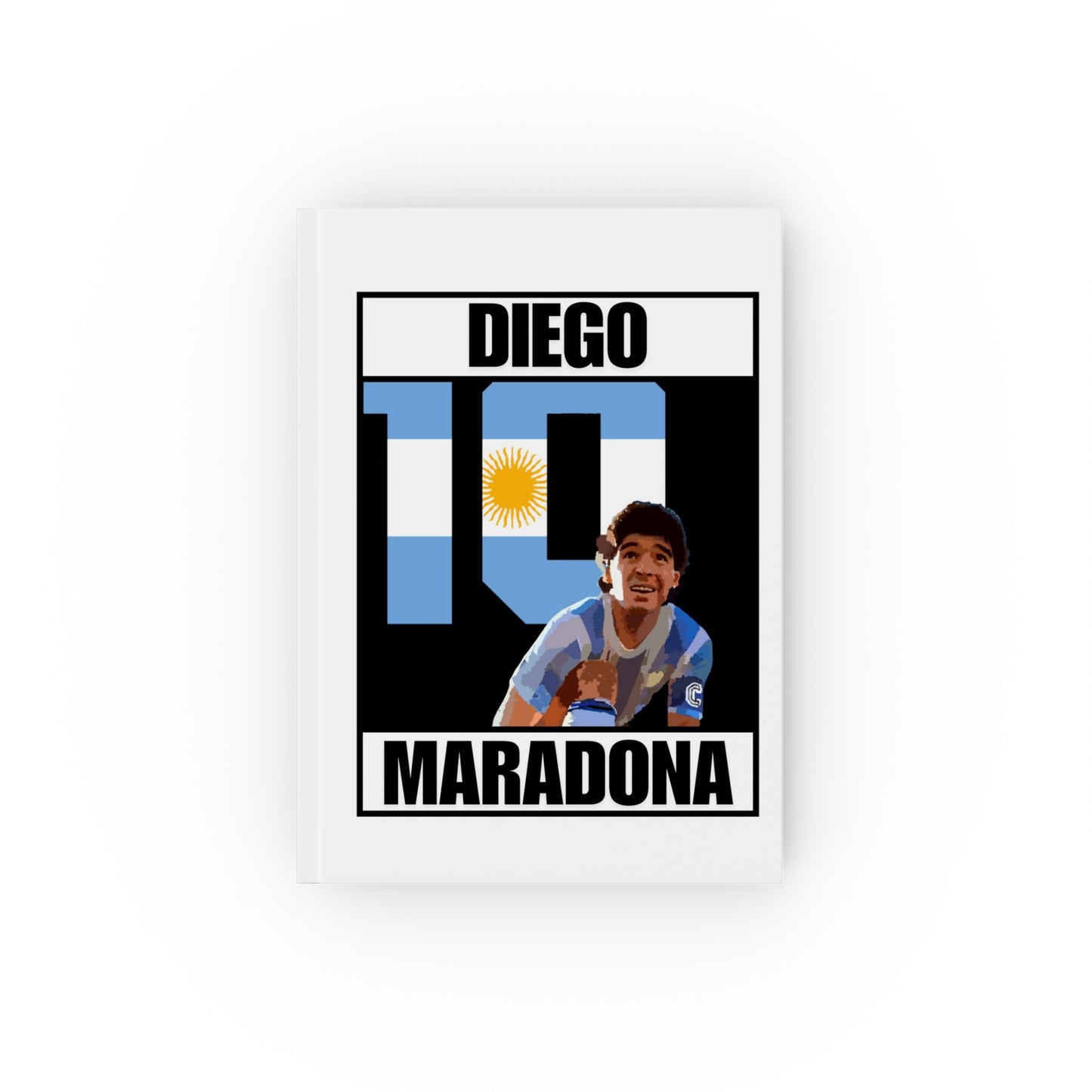 Diego Maradona Hardback Notepad