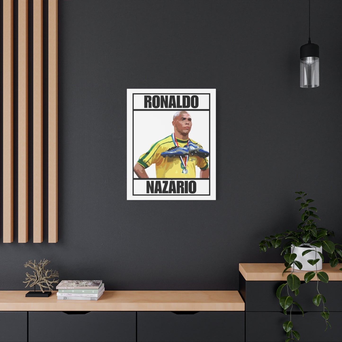 Ronaldo Nazario Canvas