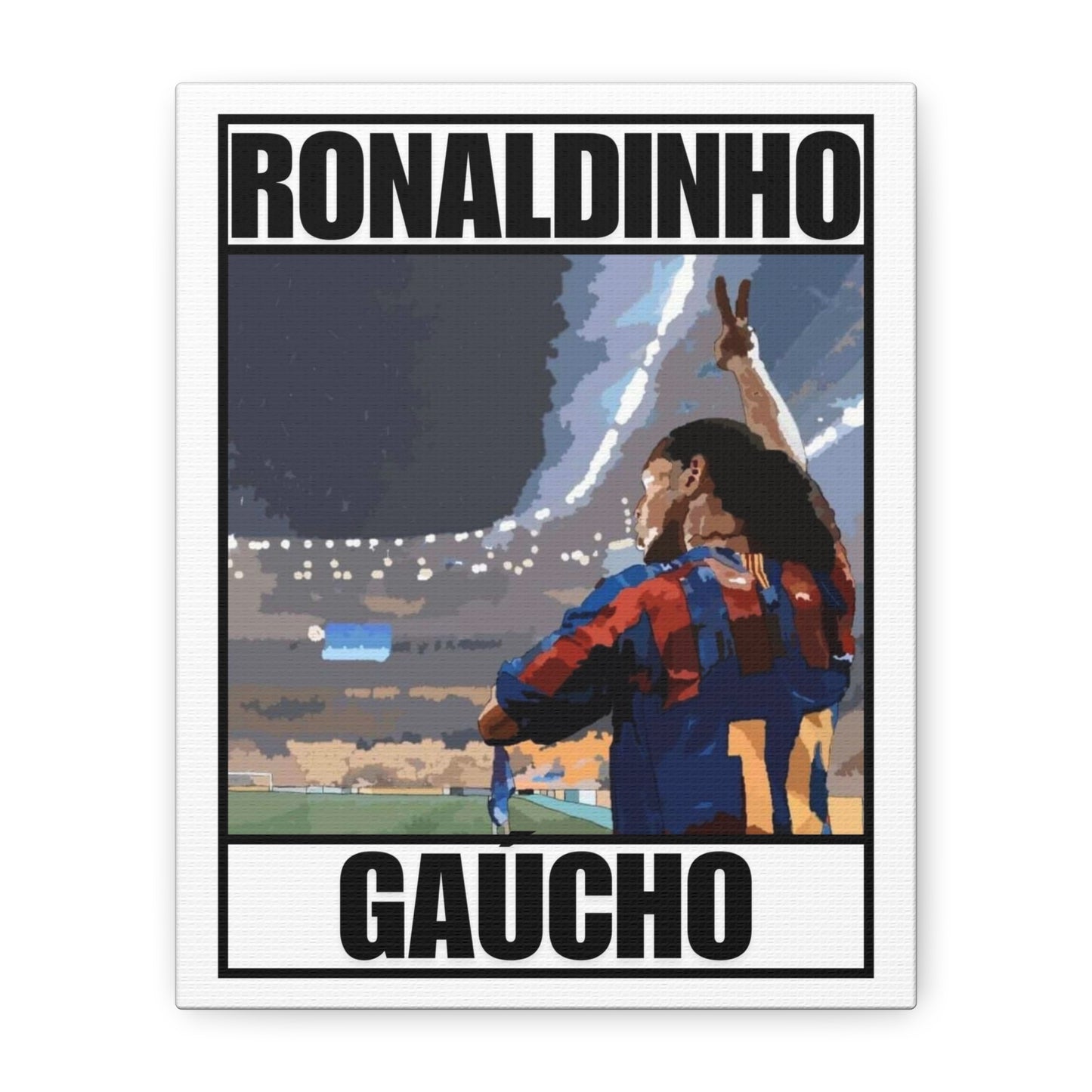 Ronaldinho Gaucho Canvas