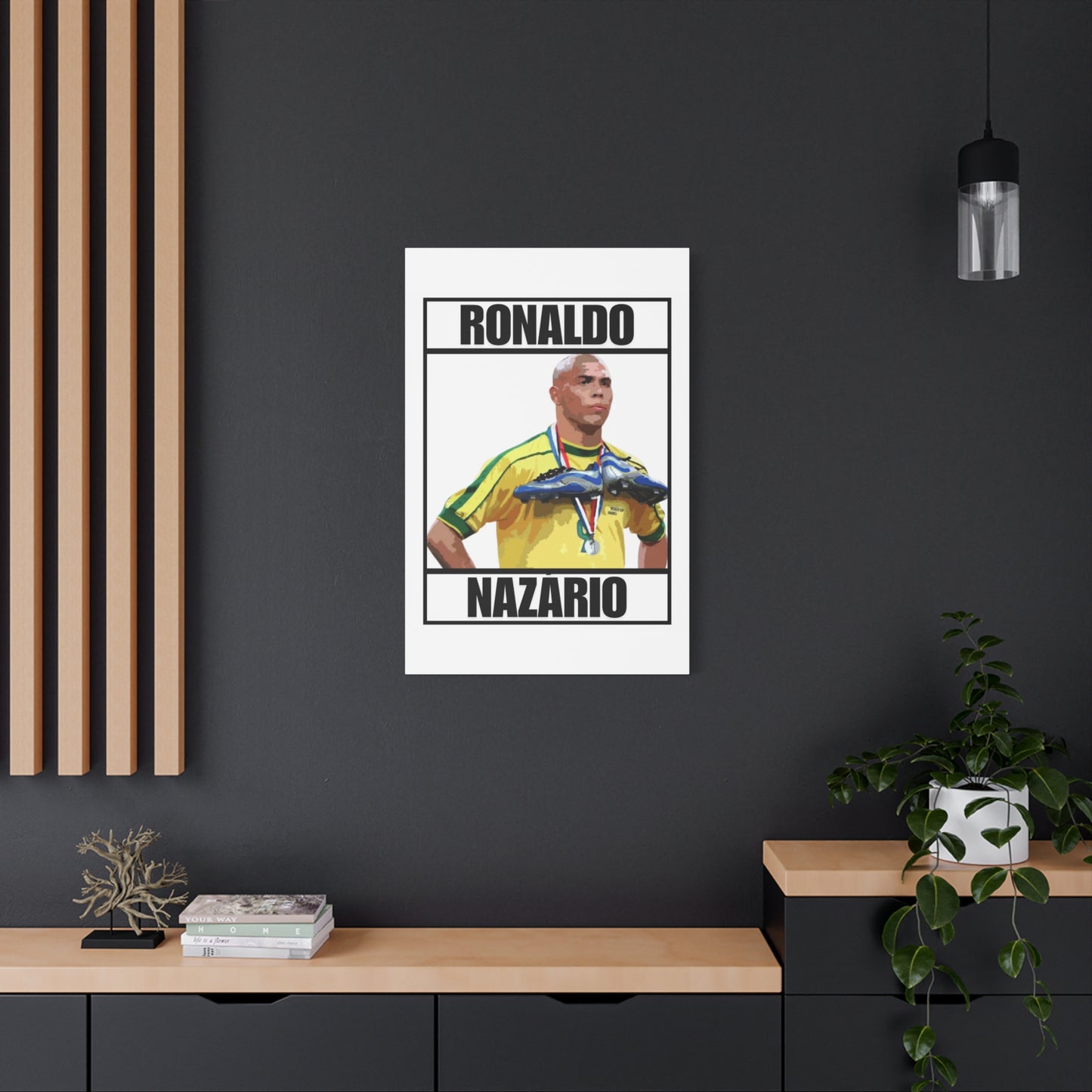 Ronaldo Nazario Canvas