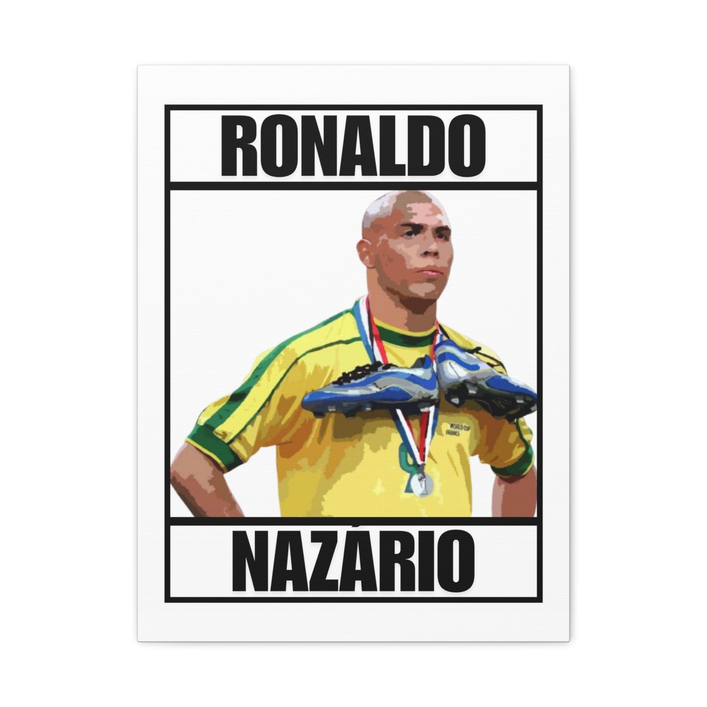 Ronaldo Nazario Canvas