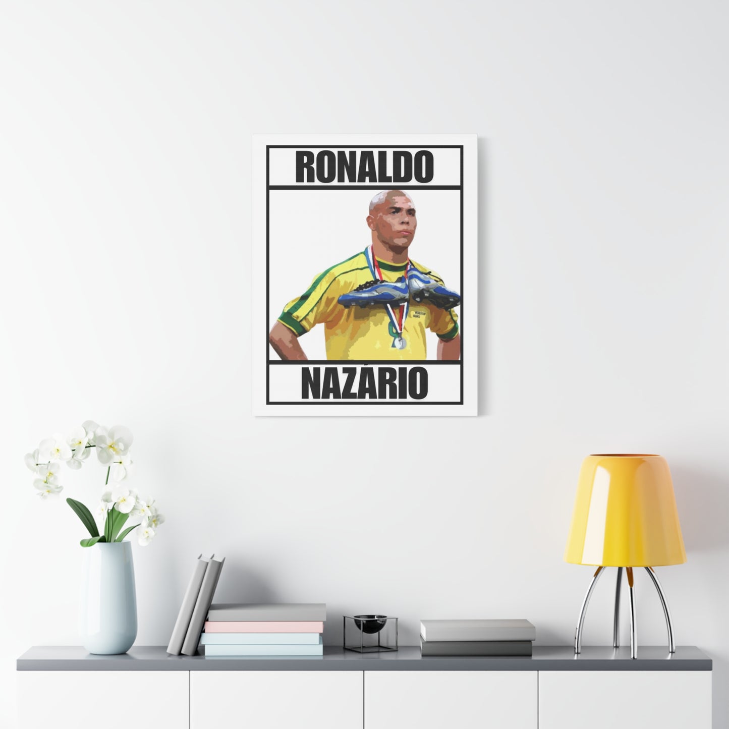 Ronaldo Nazario Canvas