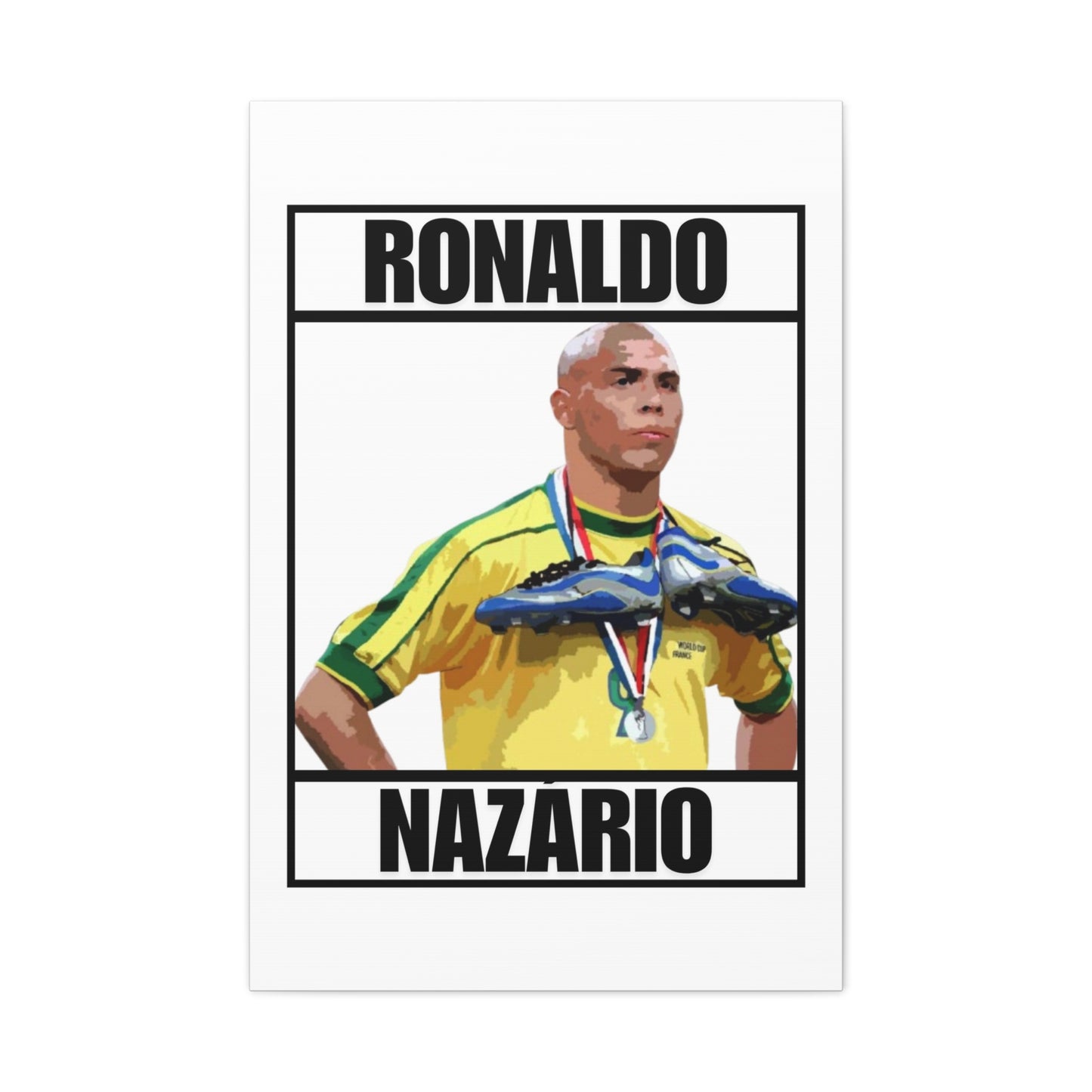Ronaldo Nazario Canvas