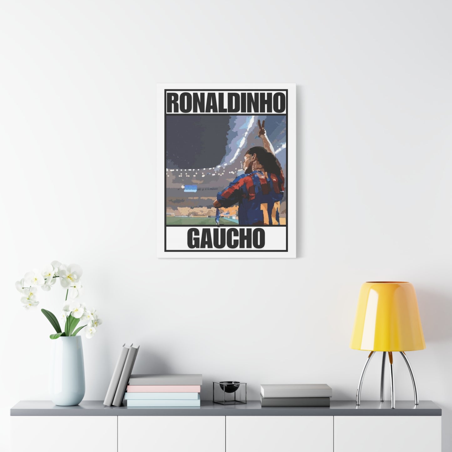Ronaldinho Gaucho Canvas