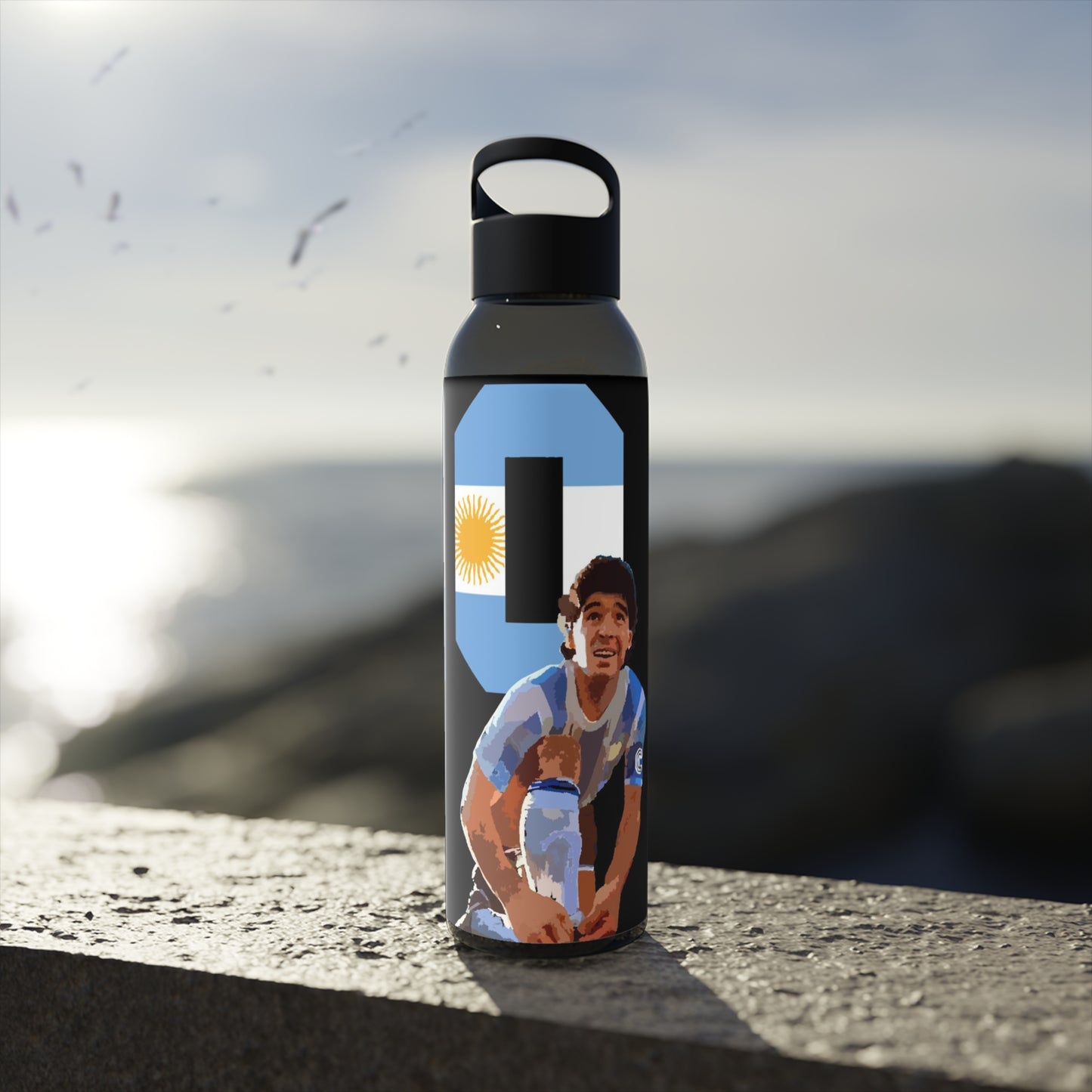 Maradona Water Bottle