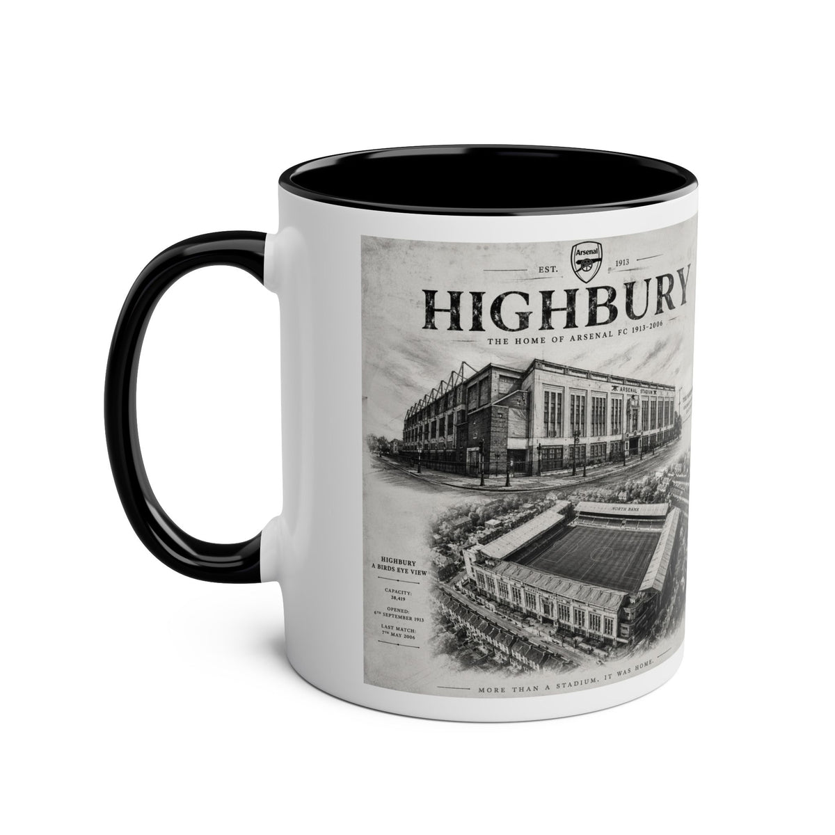 11oz Highbury Two-Tone Coffee Mug