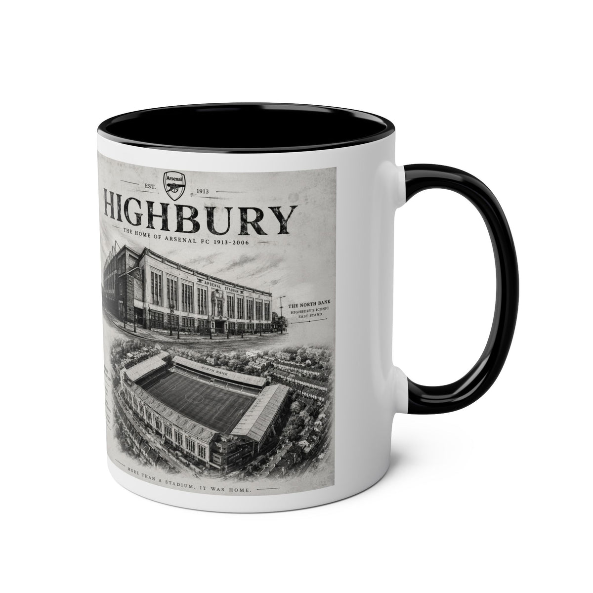 11oz Highbury Two-Tone Coffee Mug