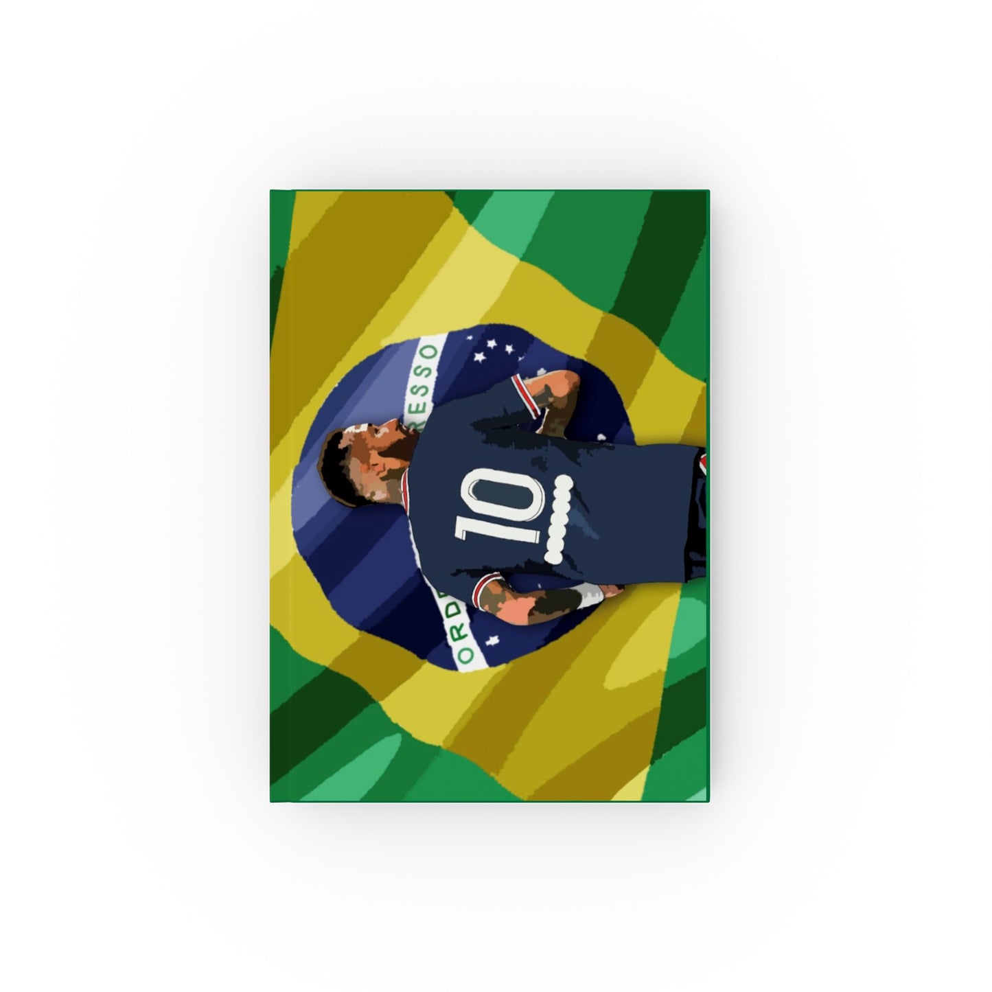 Neymar Hardback Notepad