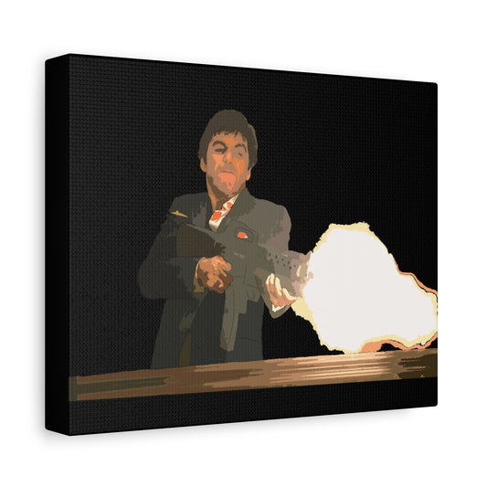 Scarface 16"x12" Canvas